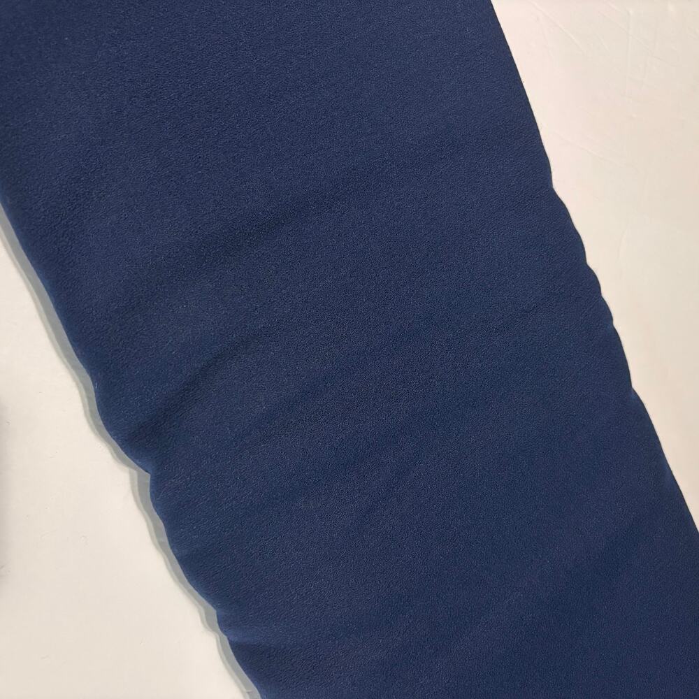 100% Wool Crepe Fabric Navy Blue 58" Wide 5 Yards Vintage Sewing Lot